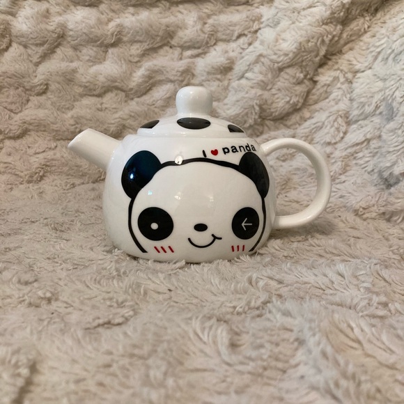 NWOT Happy Tea Time Panda Set - Picture 2 of 16